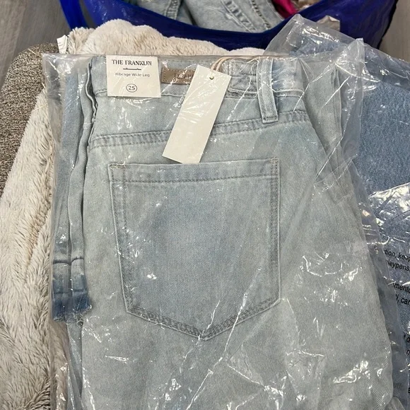 New BLANKNYC The Franklin Ribcage Wide Cage cargo - Picture 2 of 4